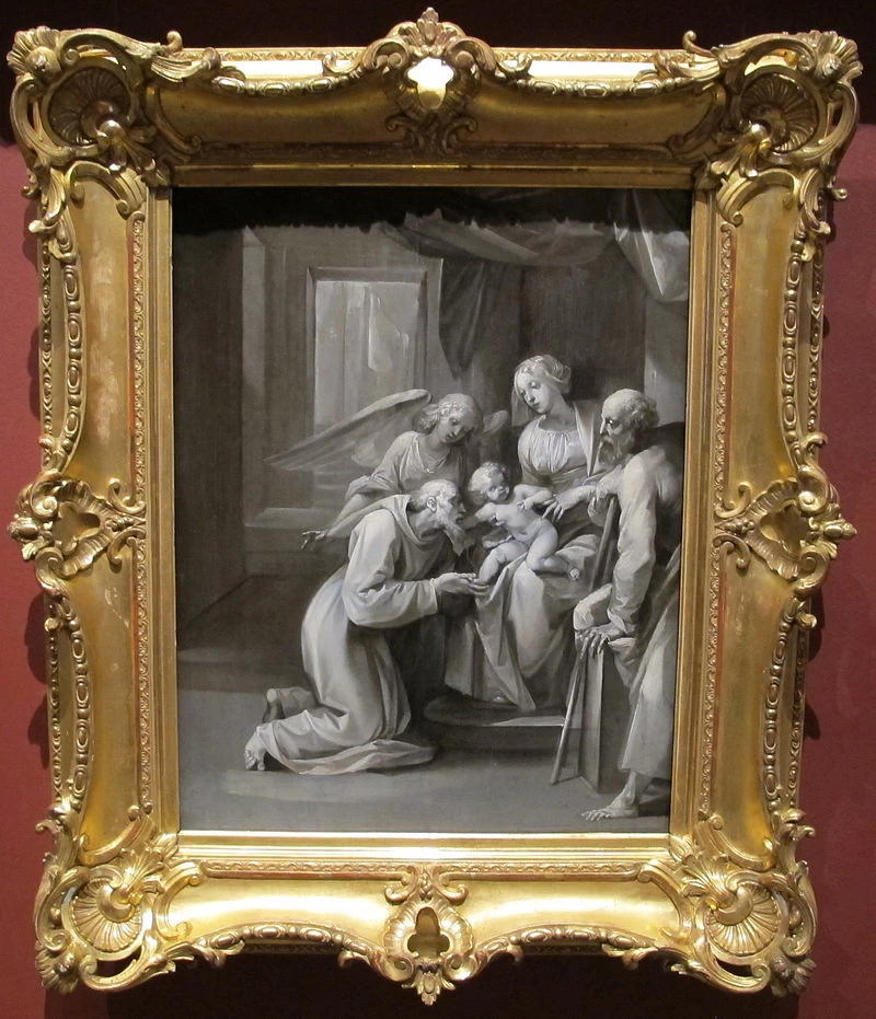 Sacra Famiflia con Antonio da Padova e angeli - Pushkin Museum